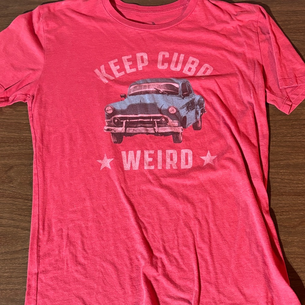 Men's Pink Graphic Tee